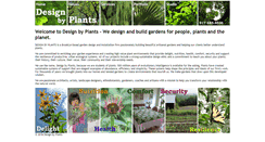 Desktop Screenshot of designbyplants.com